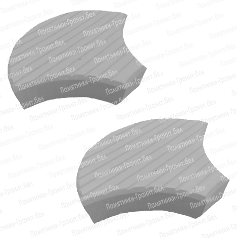 Укладка плитки на могилу Борисов фотография