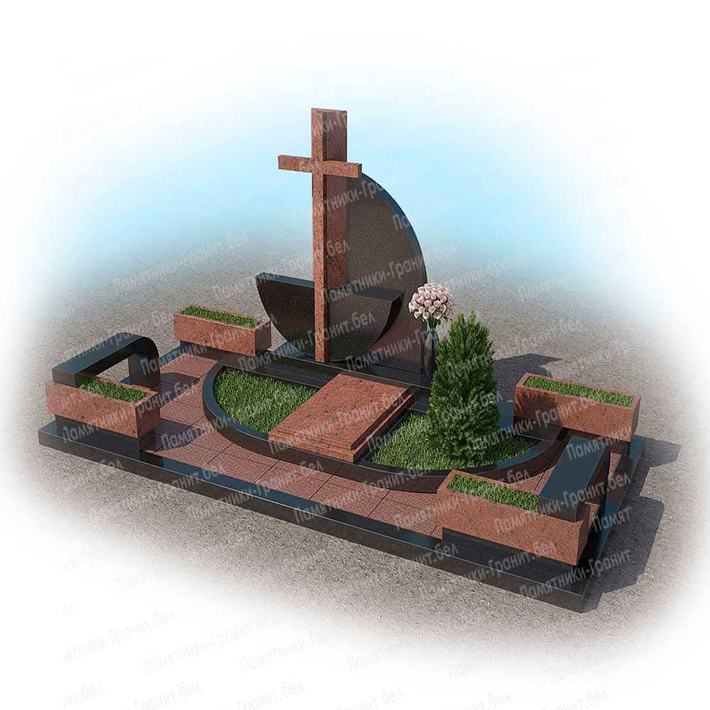 Гранитный памятник в Борисов фото