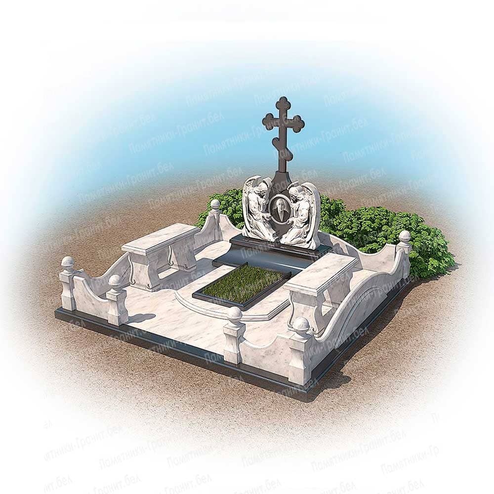 Памятник с крестом на могилу фото